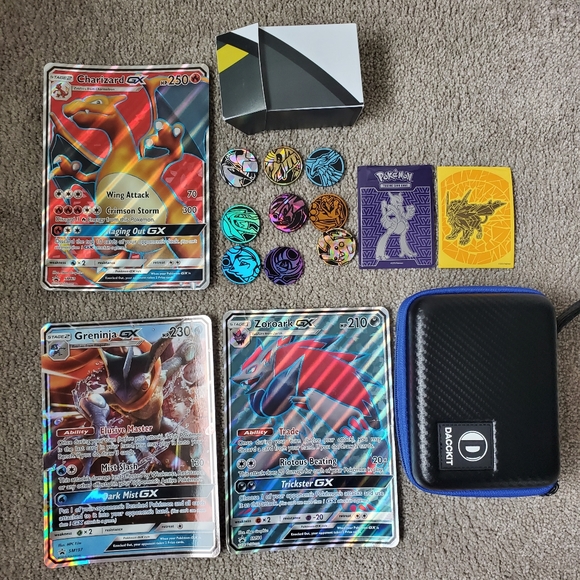 Pokemon Toys Pokemon Carrying Case With Cards Sleeves More Poshmark